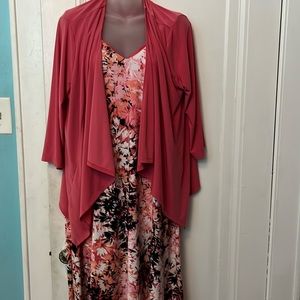 db established 1962 Multi Color Two Piece Dress 16